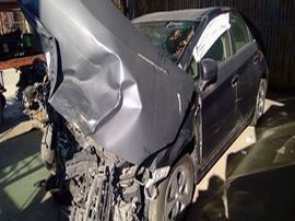 2015 TOYOTA PRIUS GRAY  1.8L AT.  Z24882